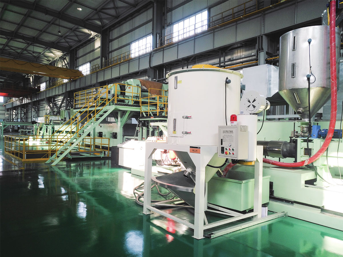 Linha de produção de painel composto de metal bidirecional A2 / B1