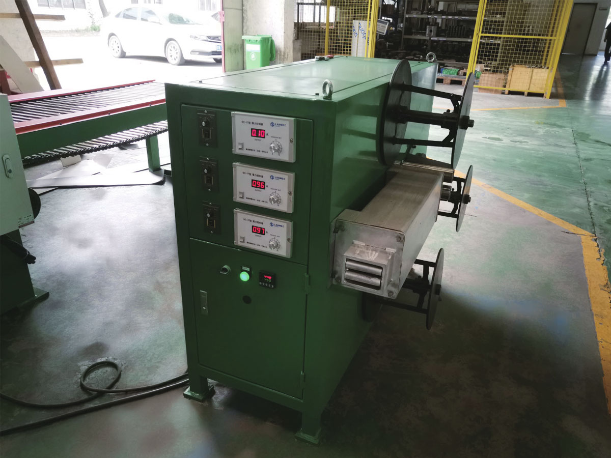 Máquina de delaminação de borda de corte on-line